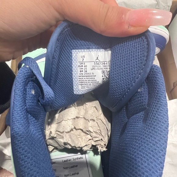 Jordan 1 blue mint - Picture 8 of 8
